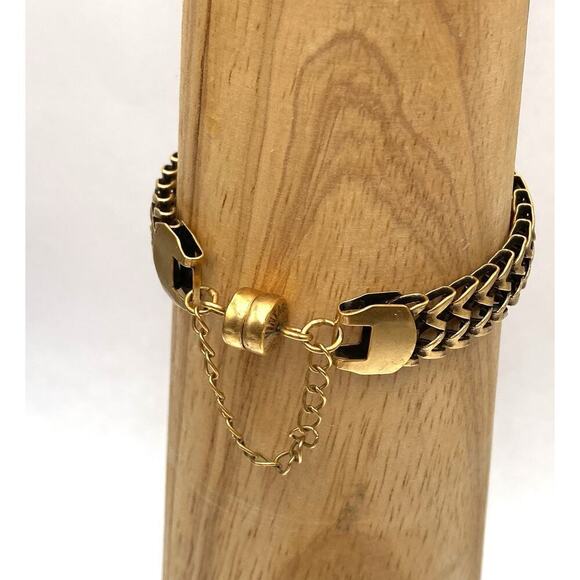 Alex and Ani Windfall Magnetic Bracelet Vintage 66 Rafaelian Gold 7” - Picture 7 of 7